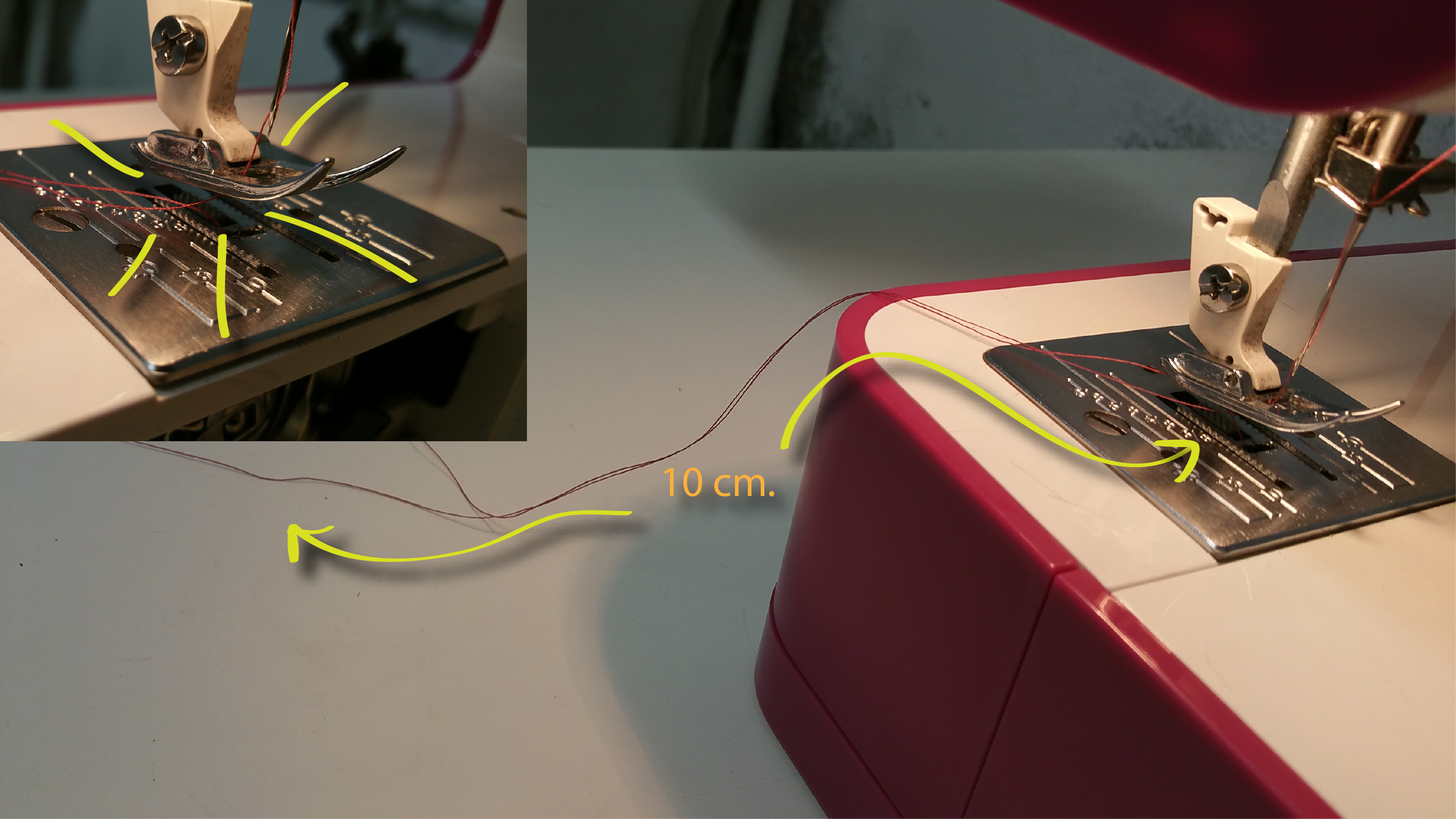 los 10 de la máquina de coser